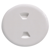 Beckson Marine Beckson 5" Twist-Out Deck Plate - White - DP50-W