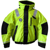 First Watch AB-1100 Flotation Bomber Jacket - Hi-Vis Yellow/Black - XL - AB-1100-HV-XL
