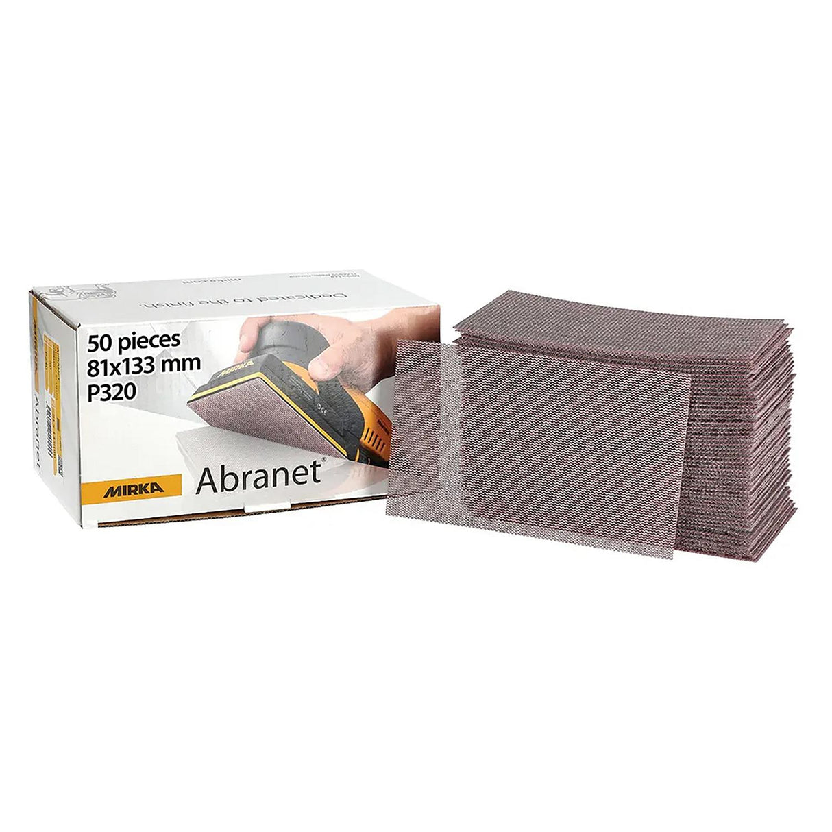 Mirka 9A178320 Marine Commissioning Kit 6" Abranet Ace HD, P320, 50 Pieces, 3" x 5" - 9A178320 - official Mirka product image 6