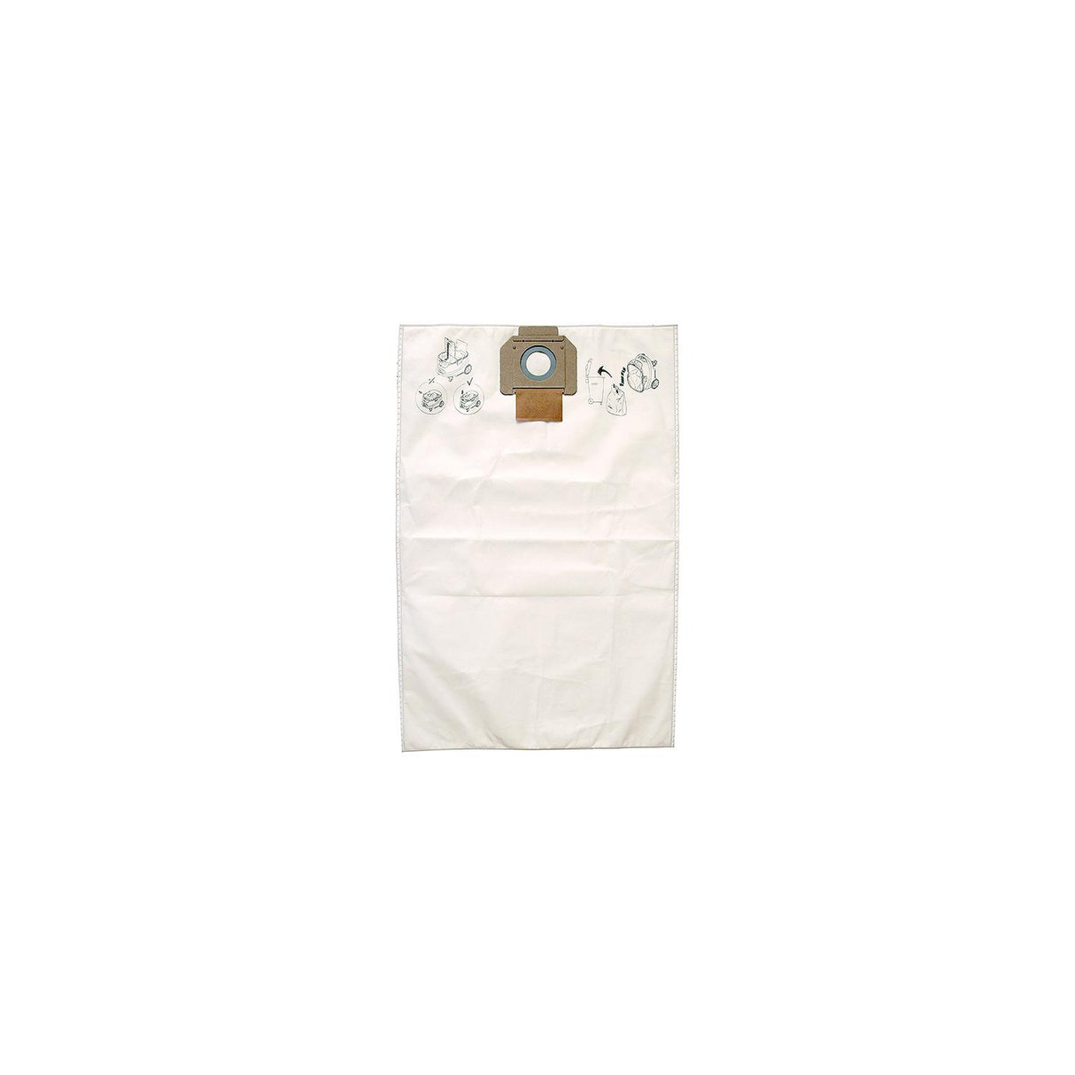 Mirka DEFDB Fleece Dust Bags, 5/pk - DE-FDB