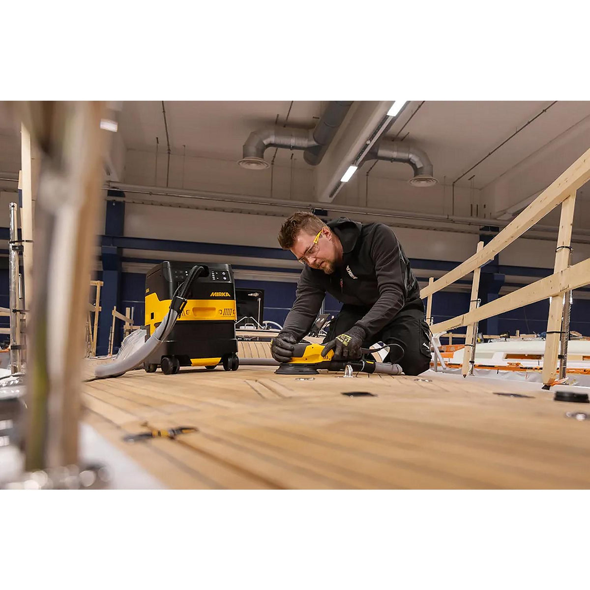 Mirka MRS60011CAUS DEROS RS 600XCV 6" Rotary Sander, Case, 100-12- VAC - image 3