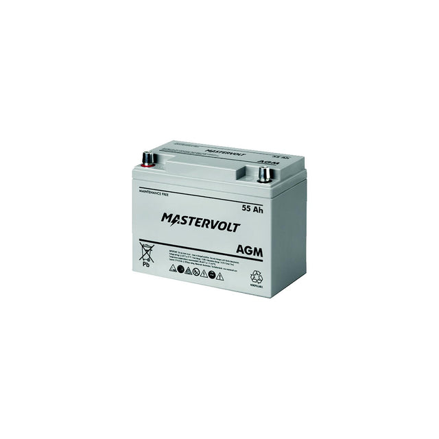 Mastervolt 62000550 12V AGM Battery, Group 24 - image 1