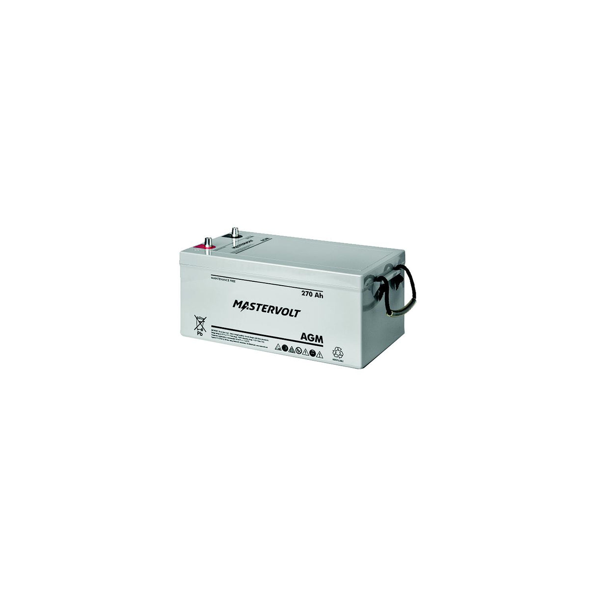 Mastervolt 62002700 12V AGM Battery, Group 8D - image 1