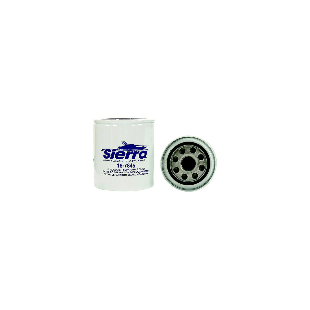 Sierra Replacement Water Separating Fuel Filter, Long - 18-7845