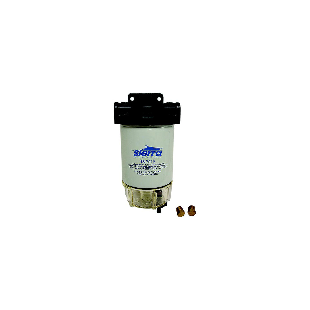Sierra 79914 Fuel/Water Separator Kit W/Collection Bowl - 18-79914