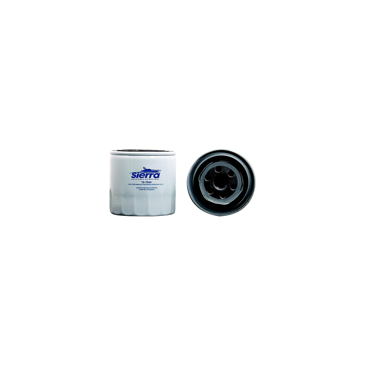 Sierra Replacement Water Separating Fuel Filter, Short - 18-7944