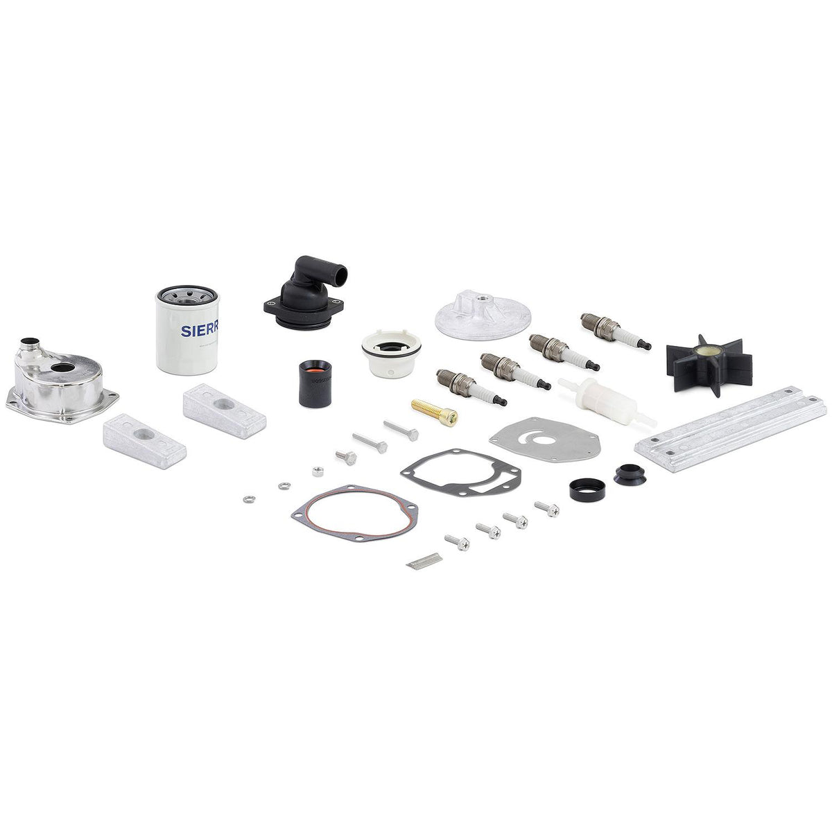 Sierra 9244 Outboard Maintenance Kit - Mercury 75, 90, and 115 HP, 3-cylinder, 4-stroke O/B's, Fits with S/N's 2B094996 and up - 18-9244 - image 2