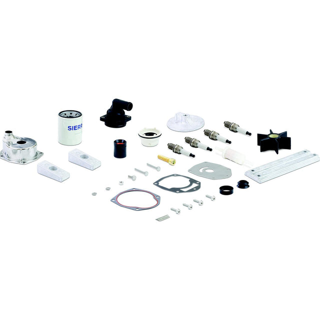 Sierra 9244 Outboard Maintenance Kit - Mercury 75, 90, and 115 HP, 3-cylinder, 4-stroke O/B's, Fits with S/N's 2B094996 and up - 18-9244 - image 1
