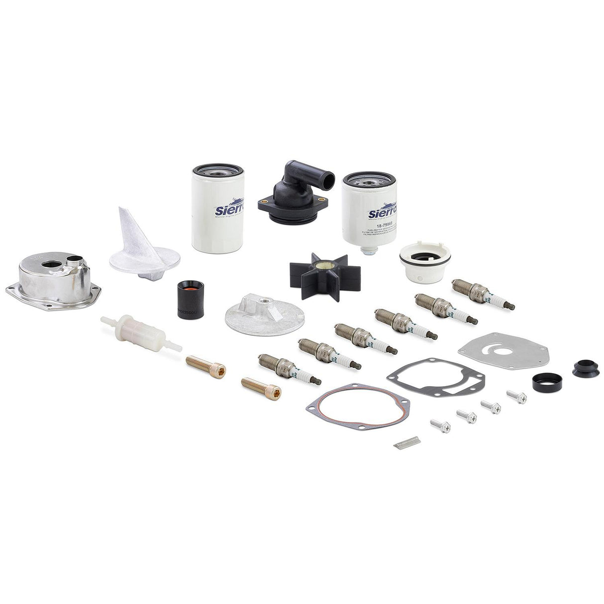 Sierra 9250 Outboard Maintenance Kit - Mercury 350-400 HP, 6-Cylinder, 4-Stroke Verado O/B's, Fits with S/N's 2B141617 and up - 18-9250 - image 1