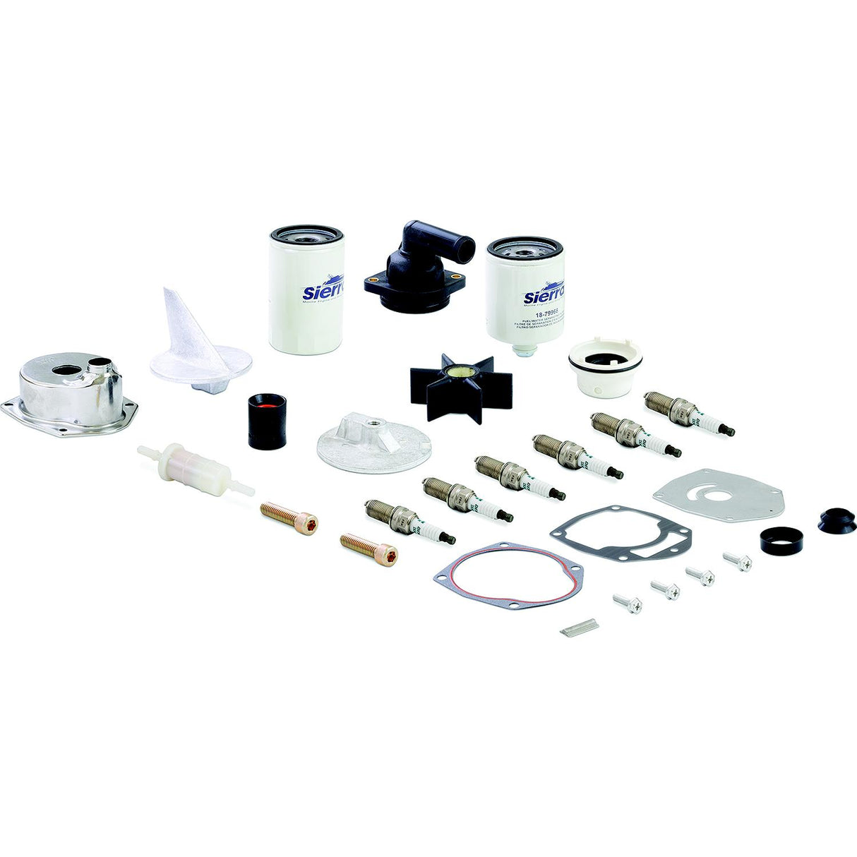 Sierra 9250 Outboard Maintenance Kit - Mercury 350-400 HP, 6-Cylinder, 4-Stroke Verado O/B's, Fits with S/N's 2B141617 and up - 18-9250 - image 2