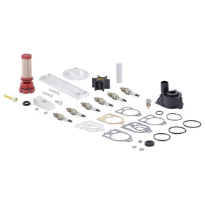 Sierra 9252 Outboard Maintenance Kit Mercury - Mercury V6, Optimax, 2.5L, 2-Stroke O/B's, Fits with S/N's 1B227000 and up (non-pro models) - 18-9252 - image 1