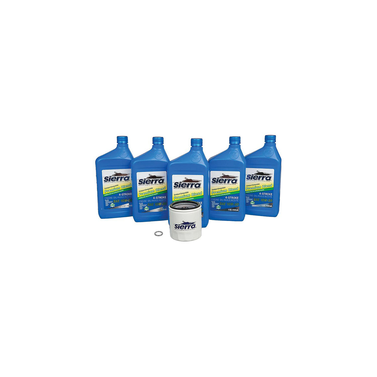 Sierra 9393 Yamaha 4 Stroke Oil Change Kit, Replaces Yamaha LUB-MRNLG-KT-10 - 18-9393 - official Sierra product image 3