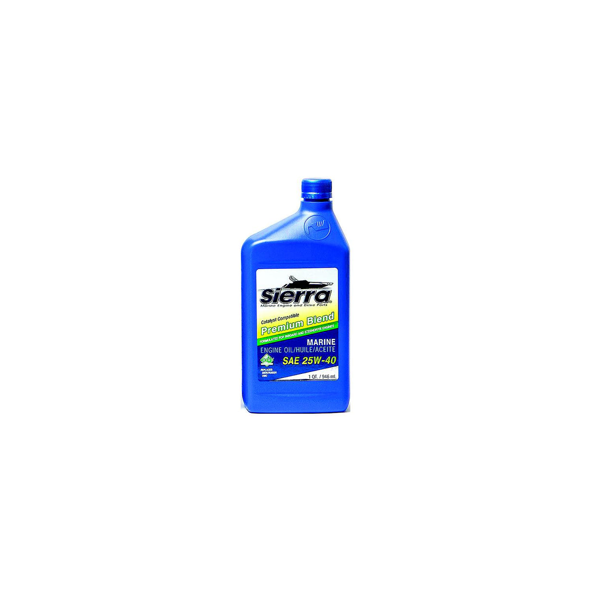Sierra 18-9400CAT-4 Engine Oil 25W-40 Cat 5Q Marine Boat - official Sierra product image 4