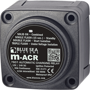 Blue Sea Systems Blue Sea 7601 DC Mini ACR Automatic Charging Relay - 65 Amp