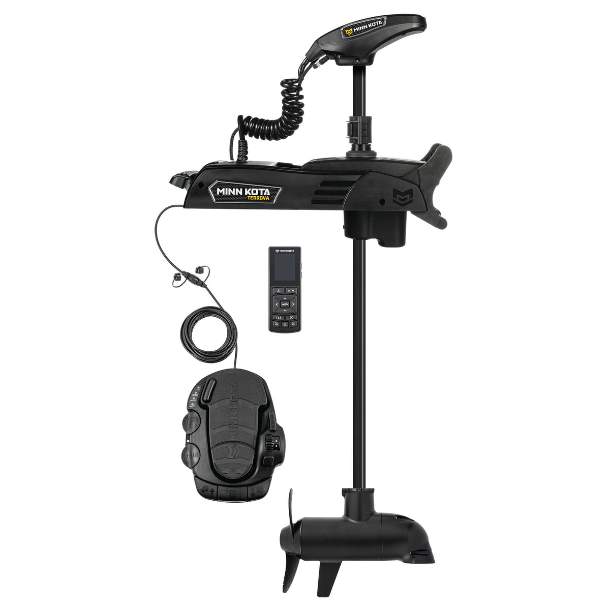 Minn Kota Terrova Series Trolling Motor with Built-In Dual Spectrum CHIRP Sonar (Shaft Length 72", 112 lb. Thrust) - 1358311 - image 1