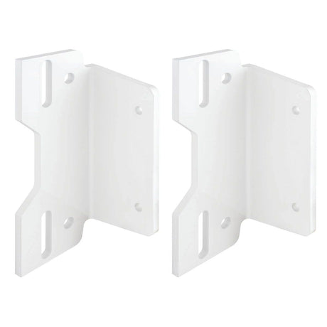 Minn Kota Raptor Sandwich Brackets - Dual (White) - 1810389 - image 1