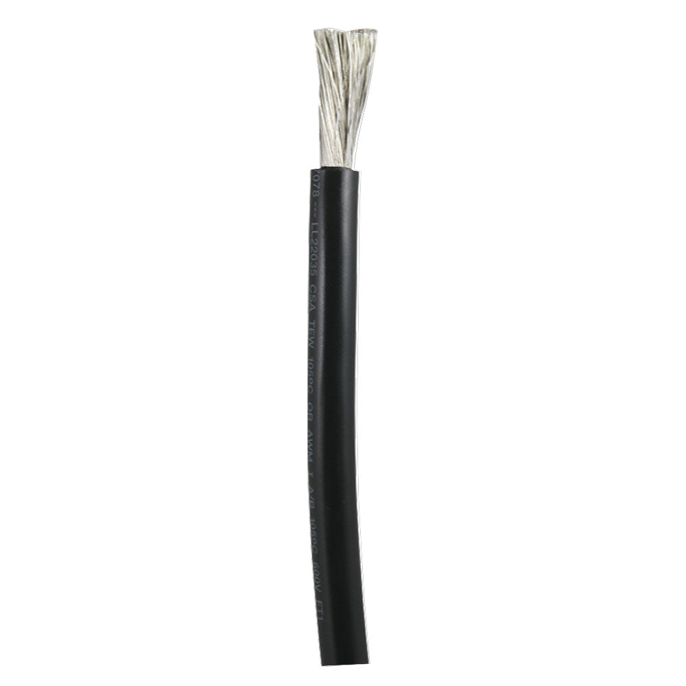 Cable de batería Ancor negro 2/0 AWG - Vendido por pie [1170-FT]