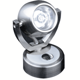 Lunasea Lighting Lunasea Wall Mount LED Light w/Touch Dimming - Warm White/Brushed Nickel Finish - Rotating Light - LLB-33JW-81-OT