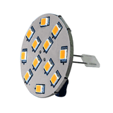 Lunasea Lighting Lunasea G4 10 Back Pin LED Light Bulb - 12VAC or 10-30VDC/2W/140 Lumens - Warm White - LLB-21UW-21-00