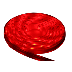 Lunasea Lighting Lunasea Waterproof IP68 LED Strip Lights - Red - 5M - LLB-453R-01-05