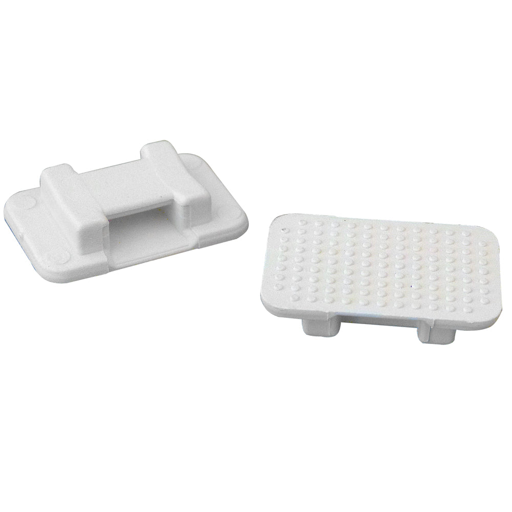 Weld Mount AT-5 Soporte para amarre de cables de nailon blanco grande - Cant. 50 [805950]
