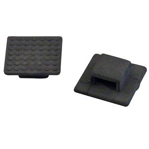 Weld Mount AT-3B Small Black Nylon Wire Tie Mount - Qty. 100 - 803900B