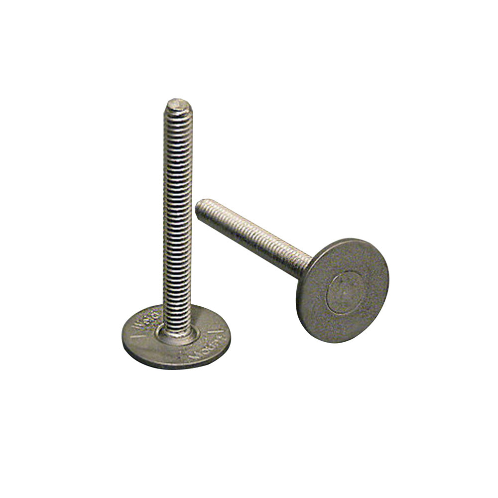 Montaje para soldadura Perno de panel de acero inoxidable de 1,5" de alto con base de 0,62" y roscas #8 x 32 - Cant. 15 [83224]