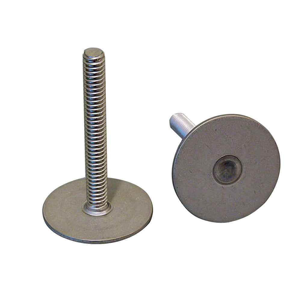 Montaje para soldadura Perno inoxidable de 1,5" de alto con roscas de 1/4" x 20 - Cant. 10 [142024]