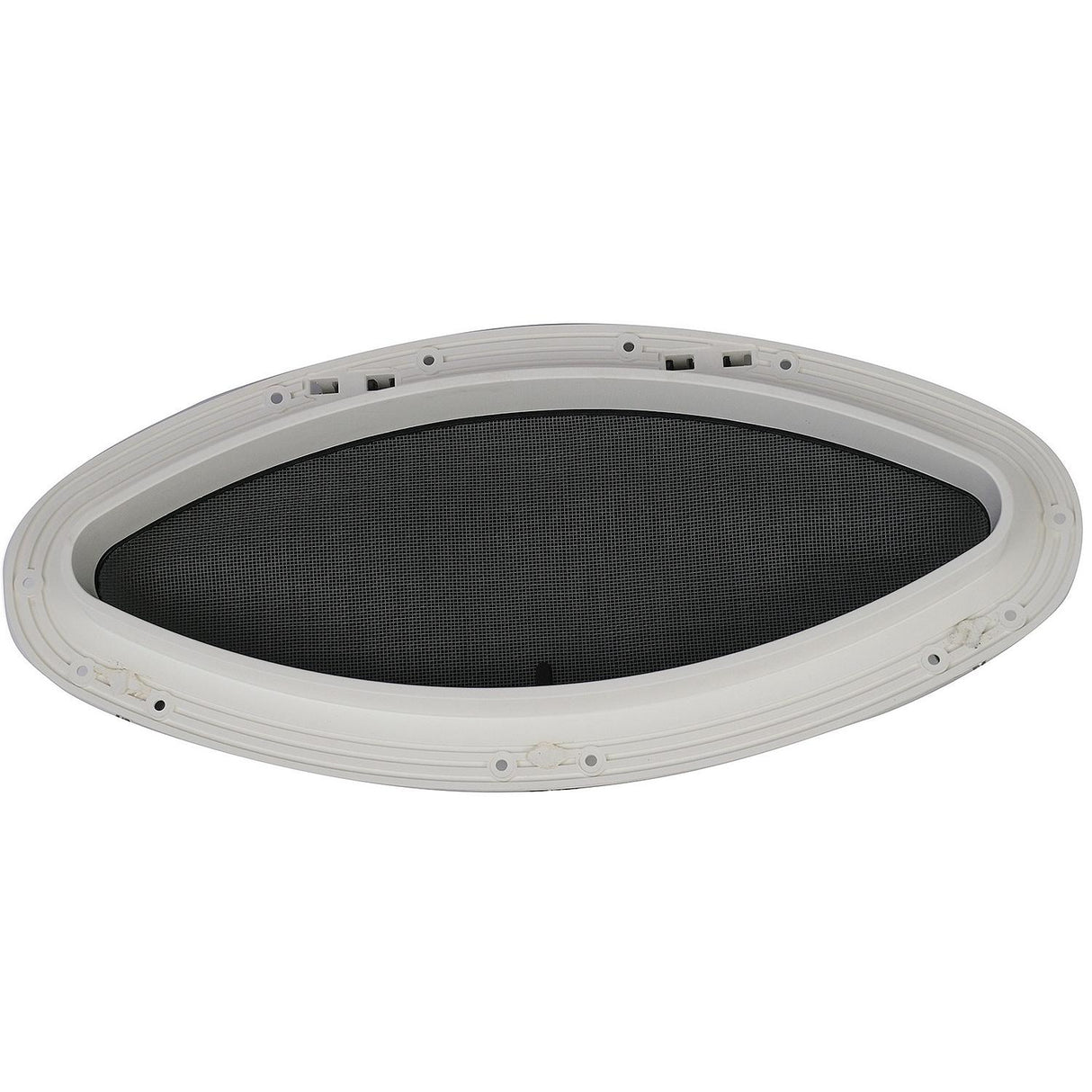 Bomar G61628 Gray Series 6 x16 Elliptical Molded Portlight, White - image 3