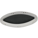 Bomar G61628 Gray Series 6 x16 Elliptical Molded Portlight, White - image 3