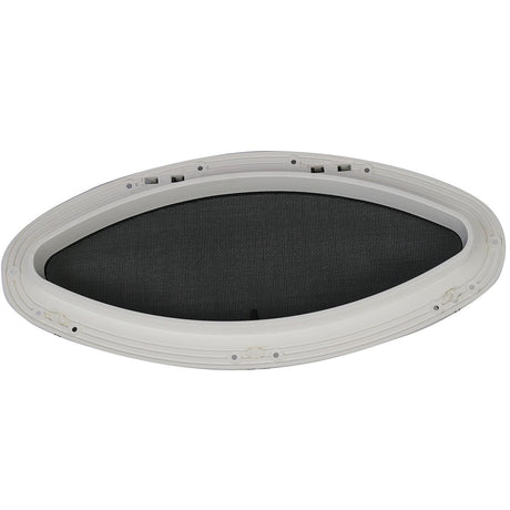 Bomar G61628 Gray Series 6 x16 Elliptical Molded Portlight, White - image 3