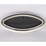 Bomar Gray Series 6 x16 Elliptical Molded Portlight, White Inner, SS Outer Ring - G616---28SS - image 2