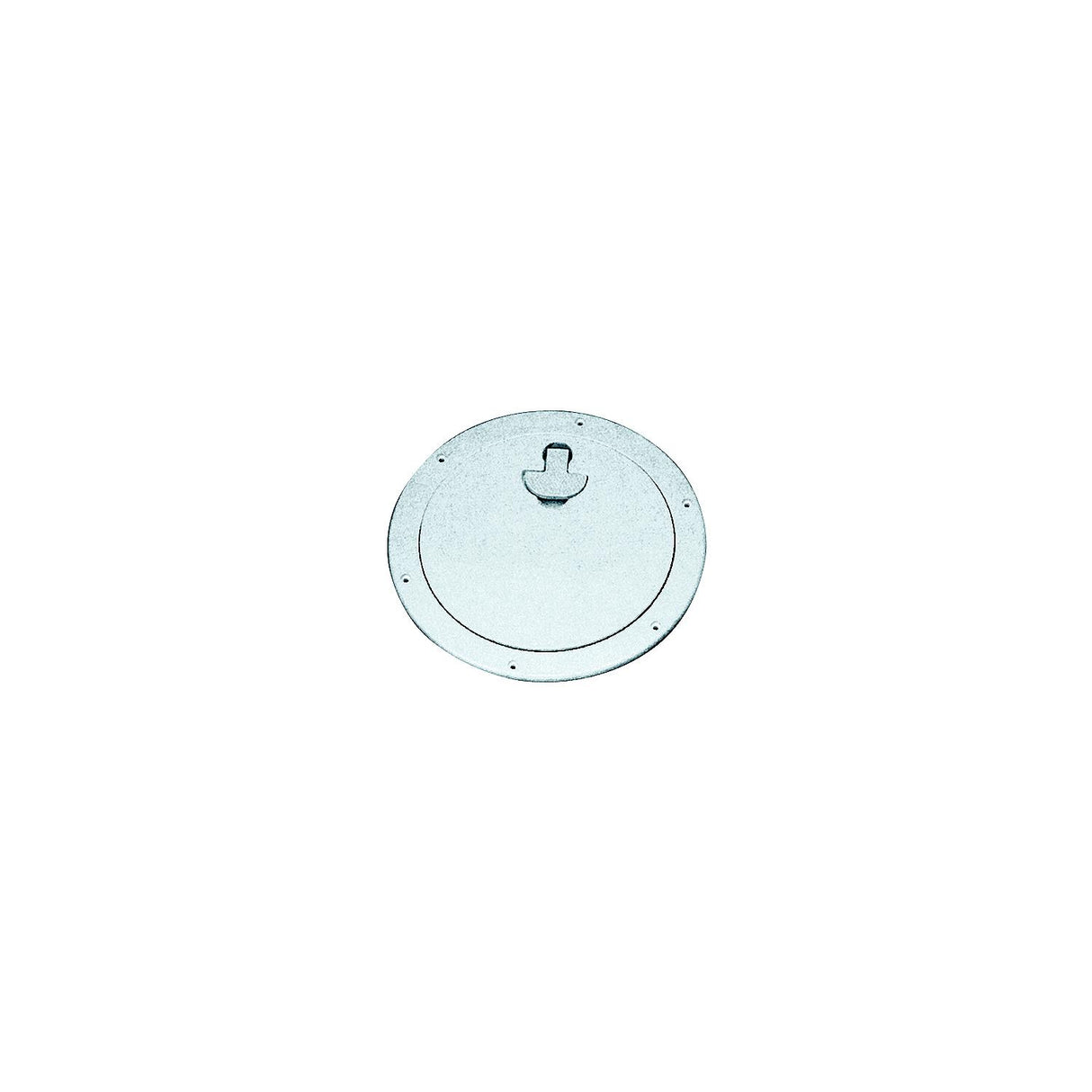 Bomar Deck Plate 10" locking Stark White - G844----W