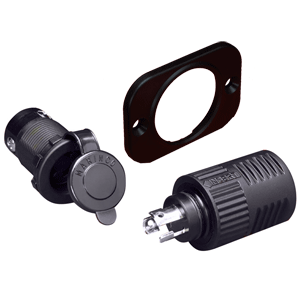 Marinco ConnectPro&reg; Charging/Trolling System Receptacle & Plug - 12VCP