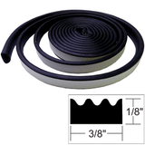 TACO Marine TACO Weather Seal - 10'L x ⅛"H x ⅜"W - Black - V30-0113B10-1