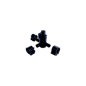 Flair-It Pexlock 3-Way Valve, PEX 1/2" x 1/2" x 1/2" - 30910 - image 1