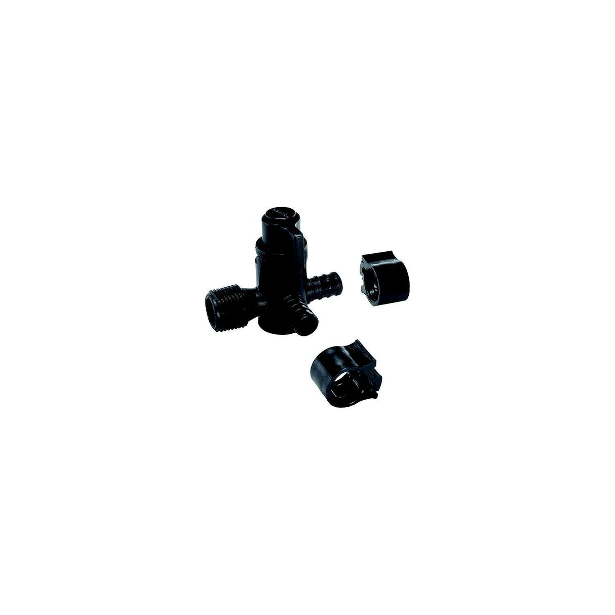 Flair-It Pexlock 3-Way Valve, 1/2" PEX x 1/2" MPT x 1/2" PEX - 30912 - image 1