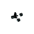 Flair-It Pexlock 3-Way Valve, 1/2" x 1/2" FPT Swivel x 1/2" - 30913 - image 1