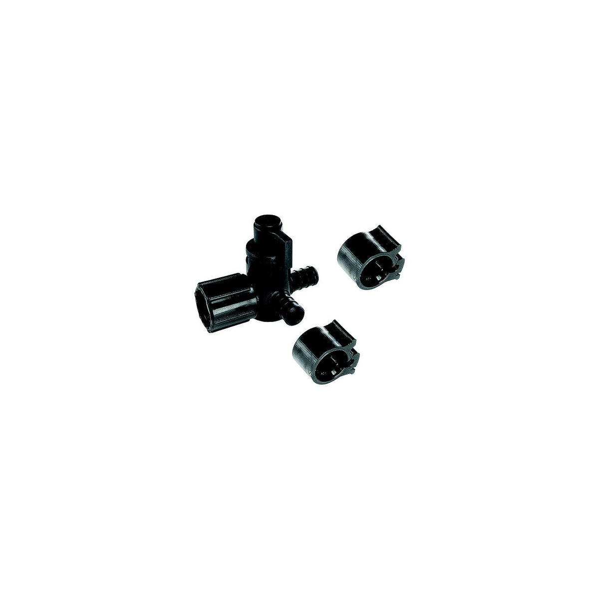 Flair-It Pexlock 3-Way Valve, 1/2" x 1/2" FPT Swivel x 1/2" - 30913 - image 1