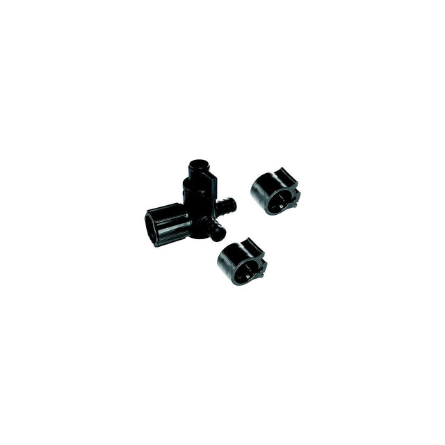 Flair-It Pexlock 3-Way Valve, 1/2" x 1/2" FPT Swivel x 1/2" - 30913 - image 1
