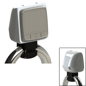 Scanstrut Scanpod Single Instrument Pod Rail Mount - Cut f/Standard Instrument - Fits 1" - 1.33" Rails - SPR-1I-RM