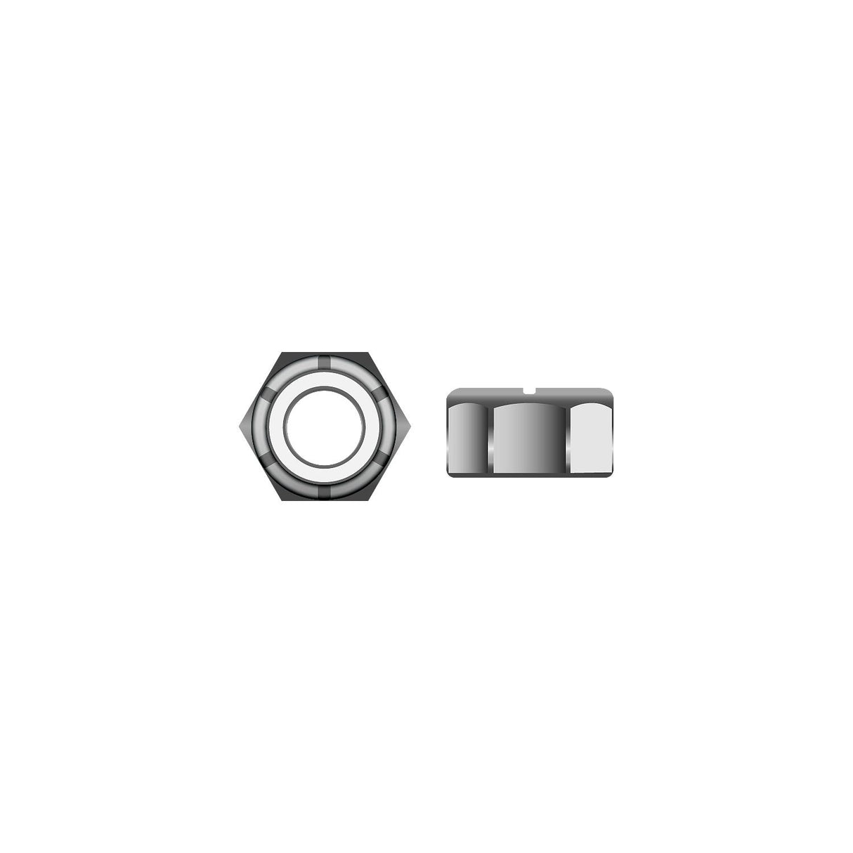 Seachoice Nylon Insert Locknut - Stainless M5-.8 - RP-SC3966