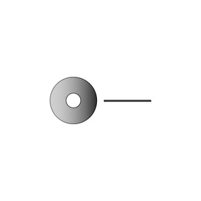 Seachoice Stainless Fender Washer
#10, .062" Thick, OD 1" - RP-SC1429 - image 1