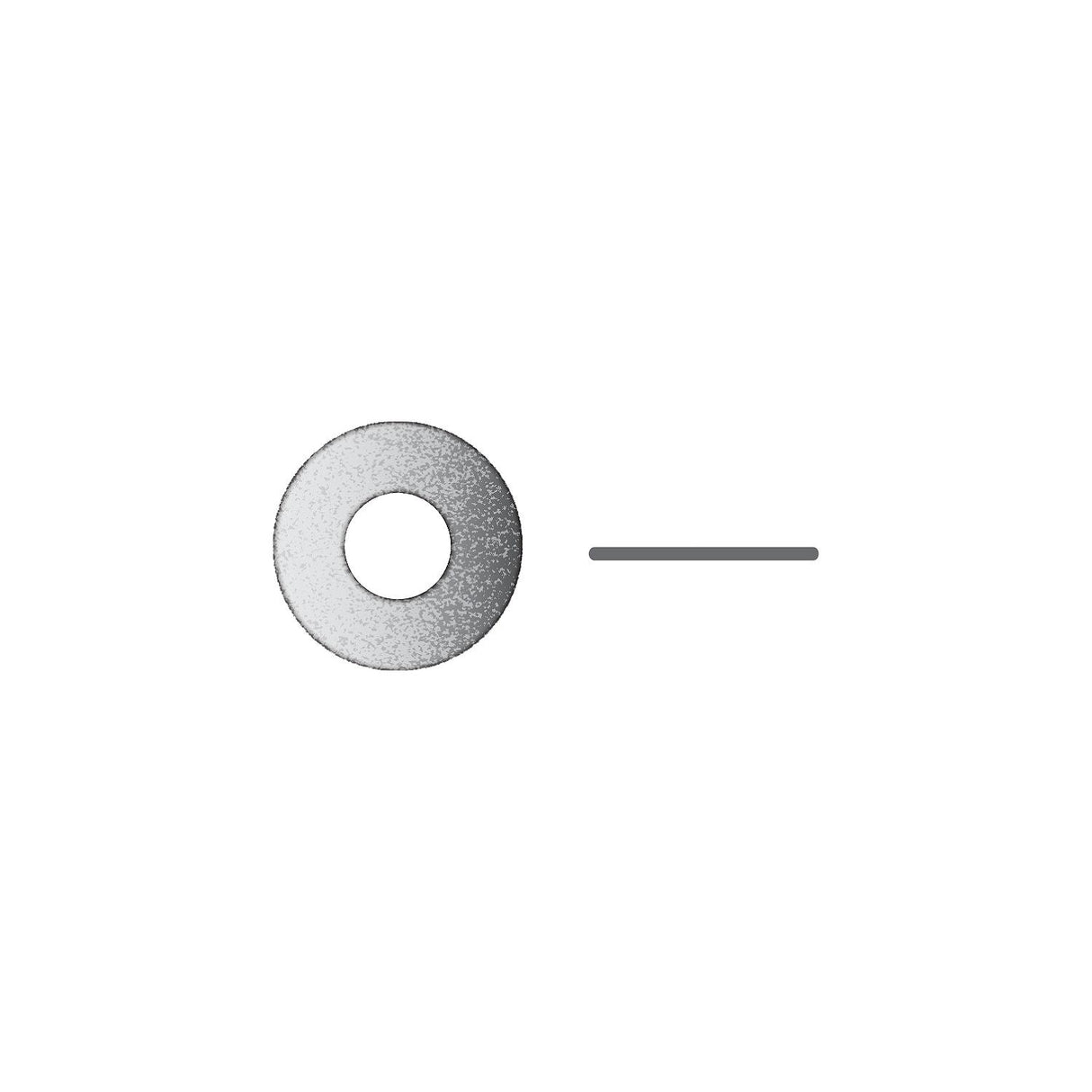 Seachoice Flat Washer, 3/8", .062" Thick, OD 1" - RP-SC4321