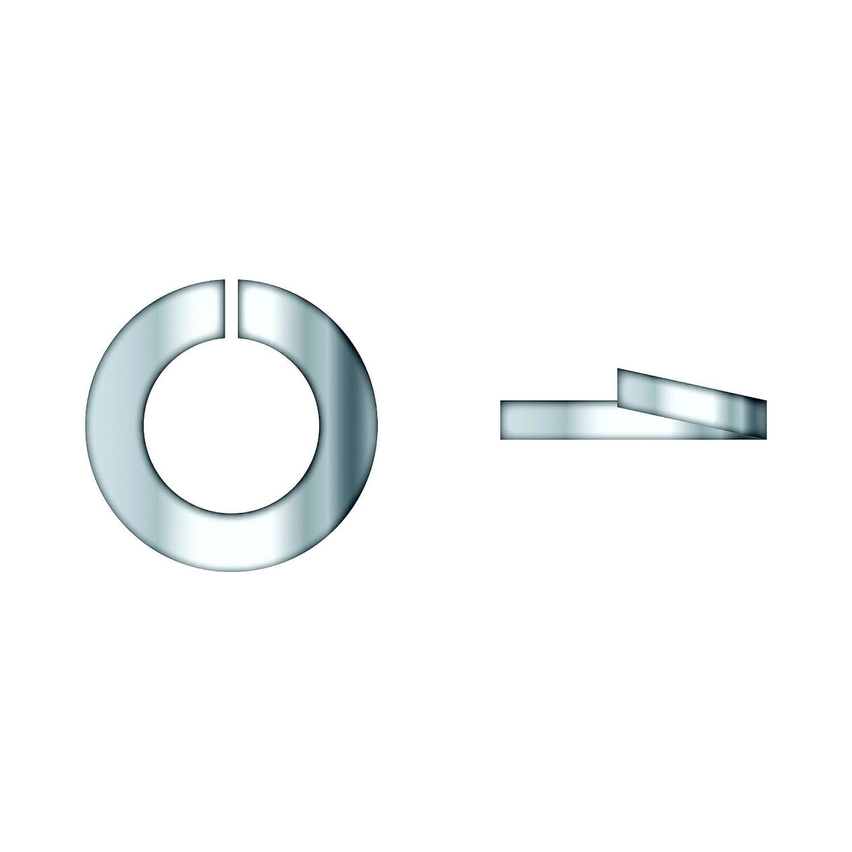 Seachoice 01779 Chrome Plated SS Flat Washer, 1/4" - RP-SC1420CH