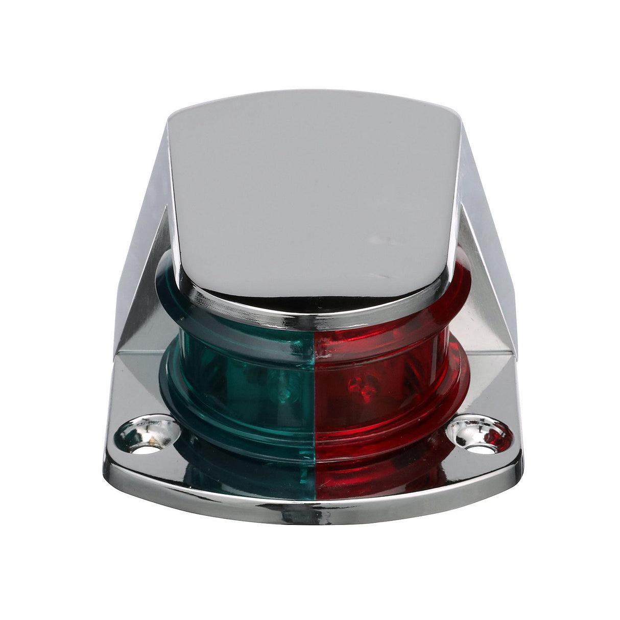 Seachoice LED Bow Light, Marine Navigation, Chrome Bi-Color, 1-Mile Visibility for Sail or Powerboats Under 39 Feet - 2031