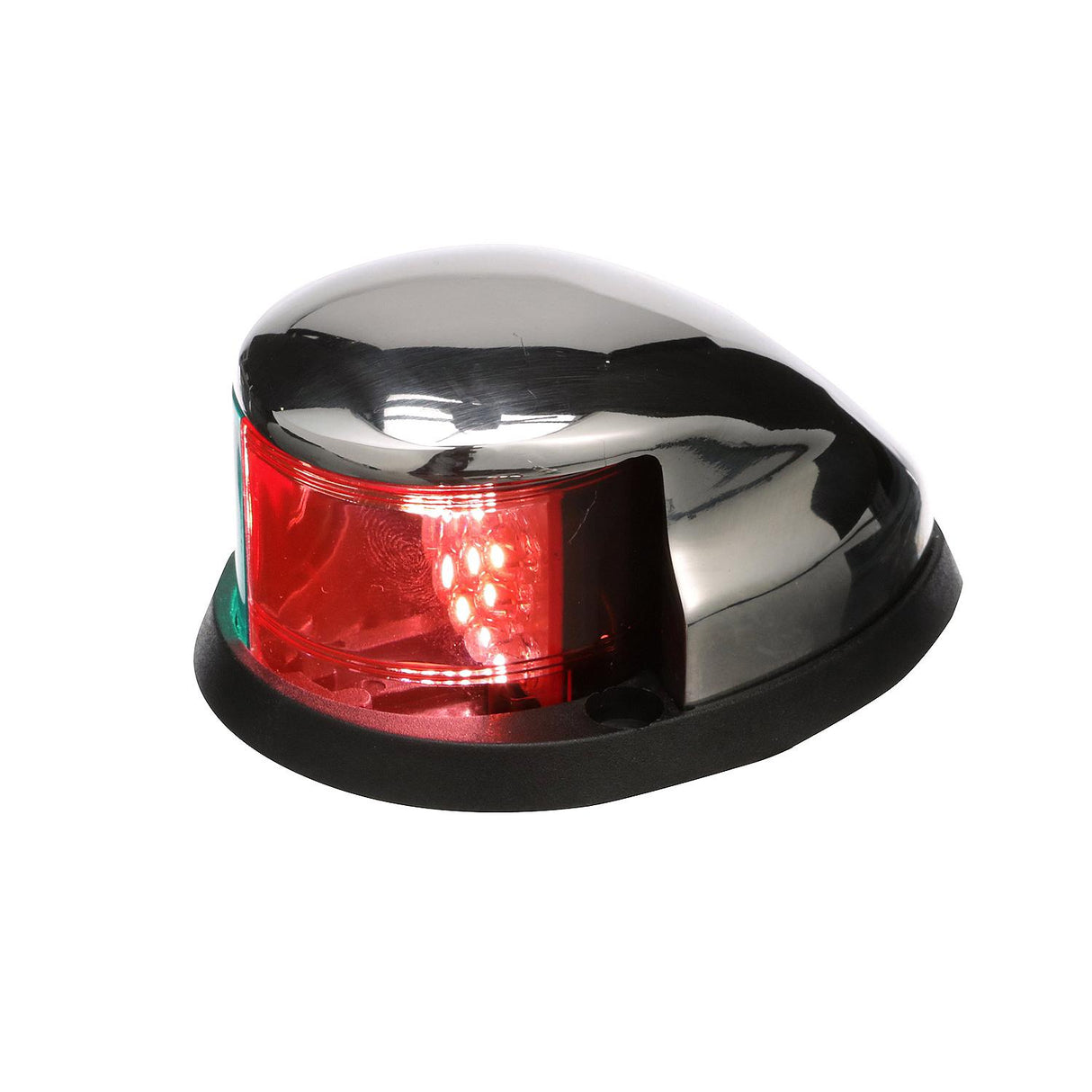 Seachoice LED Bow Light, Marine Navigation, Chrome Bi-Color, 2-Mile Visibility for Sail or Powerboats Under 66 Feet - 2041 - official Seachoice product image 4