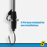 Seachoice Bi-Color Bow Light Combo With Task Light - 2061 - official Seachoice product image 8
