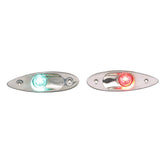 Seachoice 02151 Stainless Steel LED Side Light, Boat Navigation, 1 Red Light, 1 Green Light - 2151 - official Seachoice product image 2