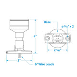 Seachoice LED All-Round Light, Boat Navigation, 4 In. Tall - 2851 - official Seachoice product image 5